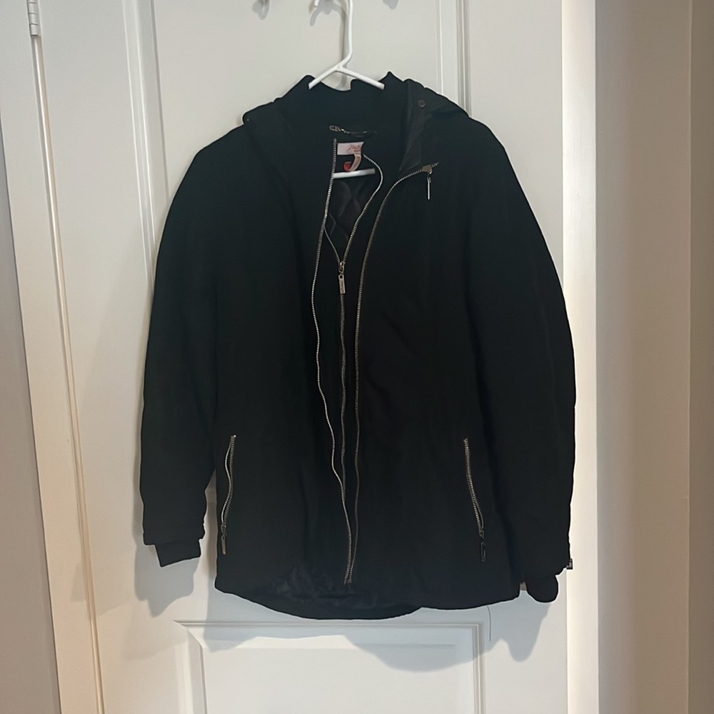 Miller’s Double Zip Black Puffer Coat - Good condition
